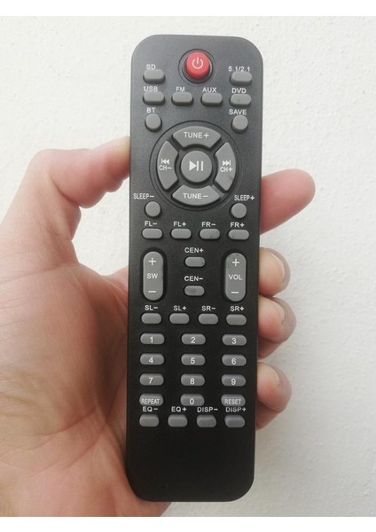 For-X ZX-335BT 2+1 Ses Sistemi Kumandası