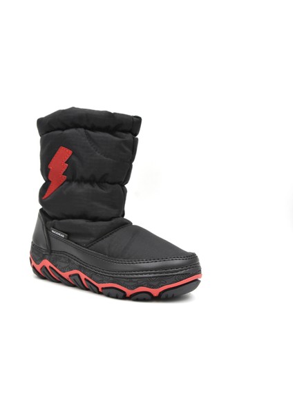 BUCK1139-009 Snowy Çocuk Günlük Bot Siyah