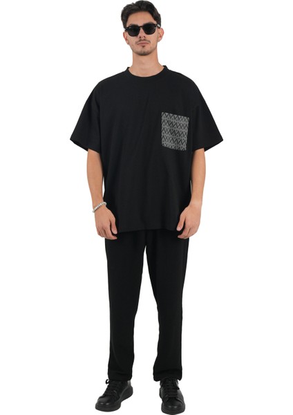 Erkek Örgü Detay Tshirt