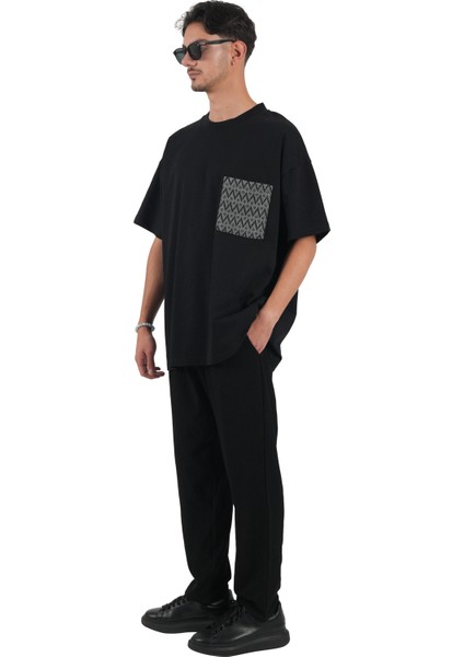Erkek Örgü Detay Tshirt