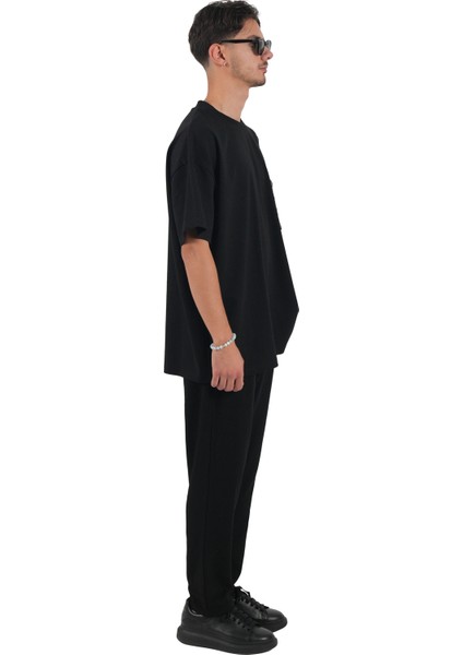 Erkek Örgü Detay Tshirt