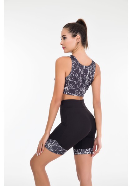 Siyah Çizgili Şortlu Sporcu Takım fiyatları