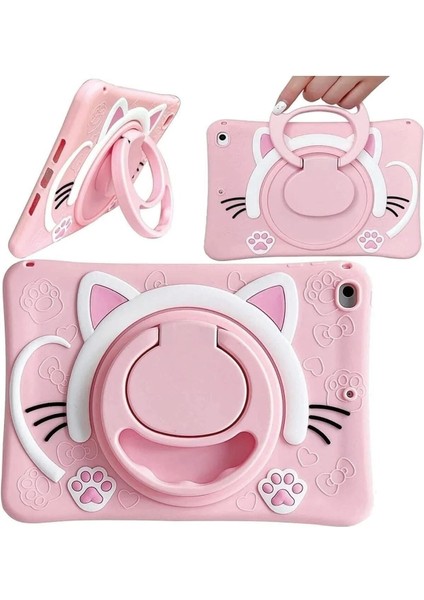 Ipad Pro 11 1. 2.3.4. Nesil Uyumlu Çocuklara Özel Astronot Tablet Kılıfı Asklı Yumuşak Standlı