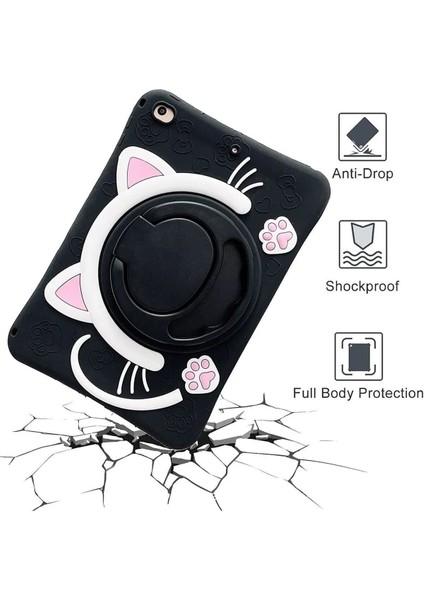 Ipad Air 6 air 5 Nesil air 4 Uyumlu 10.9 Inç Çocuklara Özel Silikon Standlı Asklılı Kılıf modelleri