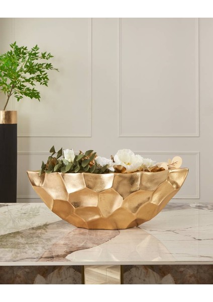 428191 "Abbeylara" 23,5cm Yükseklığınde61cm Uzunluğunda Dekoratif Saksı