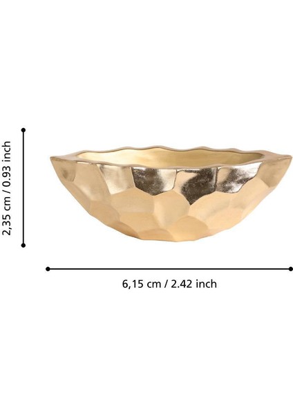 428191 "Abbeylara" 23,5cm Yükseklığınde61cm Uzunluğunda Dekoratif Saksı fırsatları