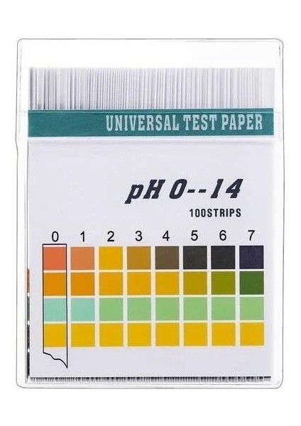 Ph Kağıdı 0-14 Ph (100 Adet)