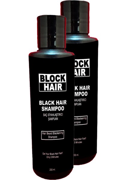 Beyaz Saç Sakal Harici Uygulama 200 ml Şampuanı x 2 adet