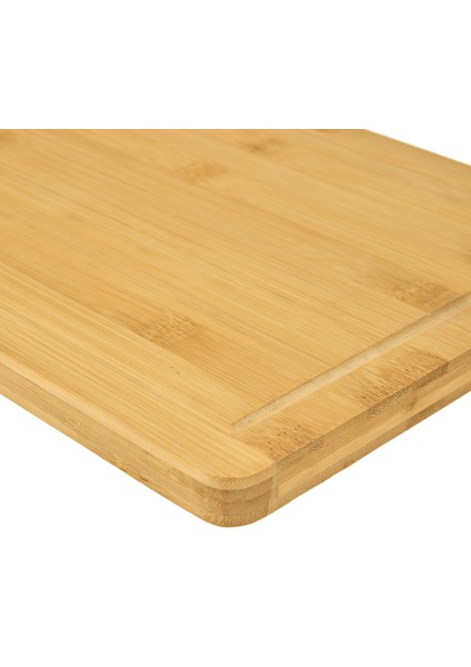 Bambu Kesme Tahtası - Bej - 33x23x1,5 cm fırsatları