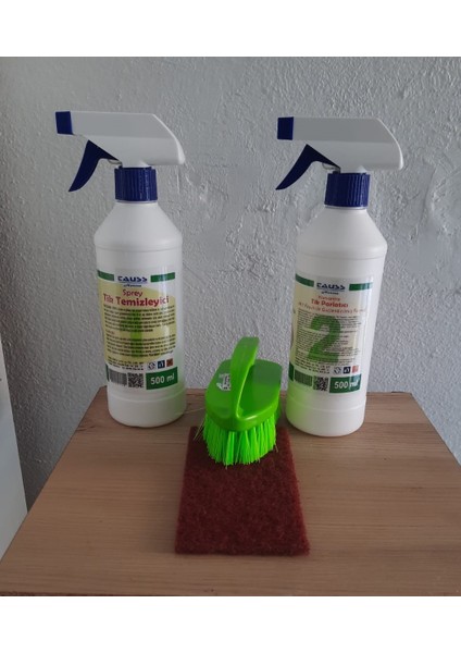 Tik Temizleme Seti (4 Parça) 3 - 5 m2 Aktif Köpük ile Güçlendirilmiş Formül