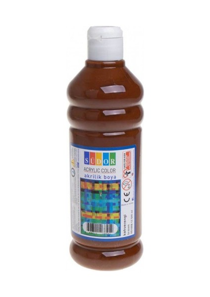 500 ml Akrilik Boya Yarım Litre Büyük Boy