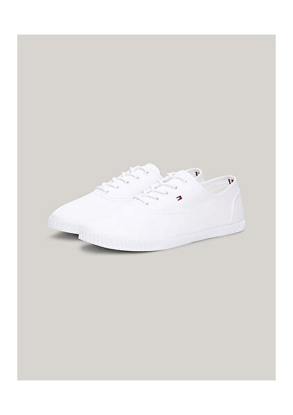 Tommy Hilfiger Canvas Lace Up Sneaker