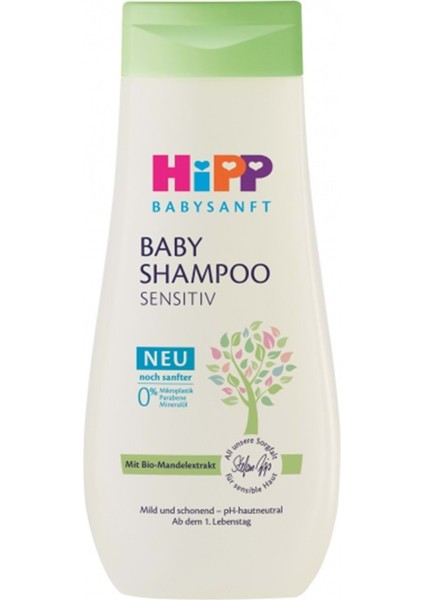 Babysanft Bebek Şampuanı (Baby Shanmpoo) Sensıtıv 200ML (4 Lü Set)