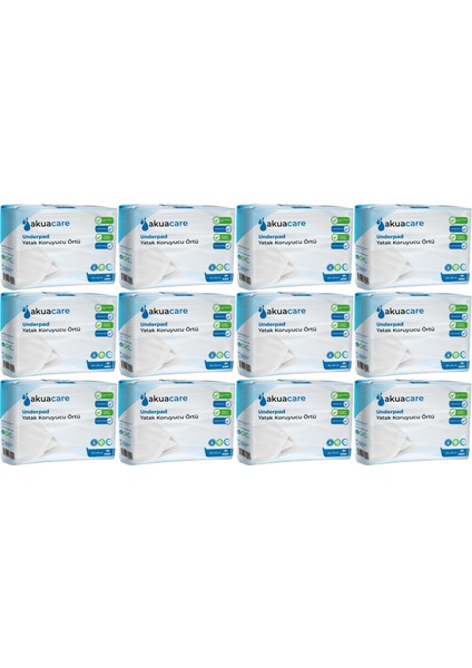 Hasta Alt Açma Yatak Koruyucu Örtü 60*90 Cm 360 Adet (12pk*30)