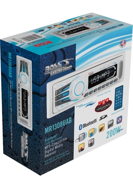 Systems MR1308UAB Usb, Aux Girişli Bluetoothlu Marin Teyp modelleri
