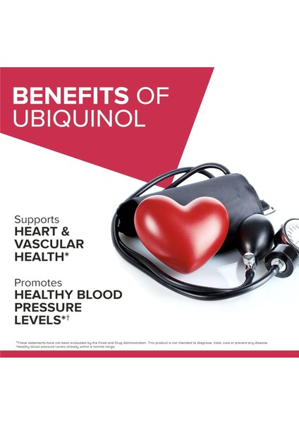 Mega Ubiquinol 100 mg COQ10 - Superior Absorption - Coenzyme Q10 - Antioxidant 100 Softgels modelleri