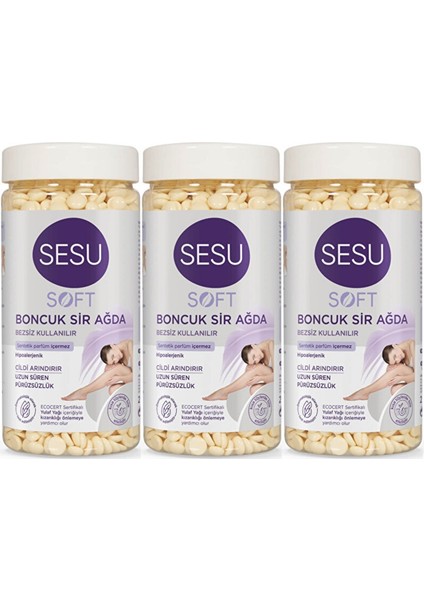 Soft Boncuk Sir Ağda 250 gr x 3 adet
