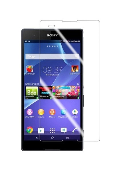 Sony Xperia T2 Ultra (D5303) Nano Kırılmaz Cam Ekran Koruyucu