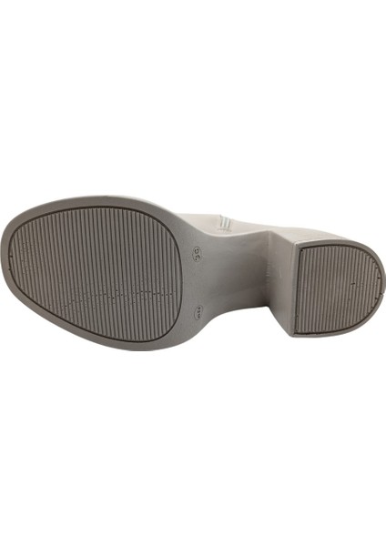 Rovalia Kadın Platform Topuklu Streç Bot Krem 36 indirimleri