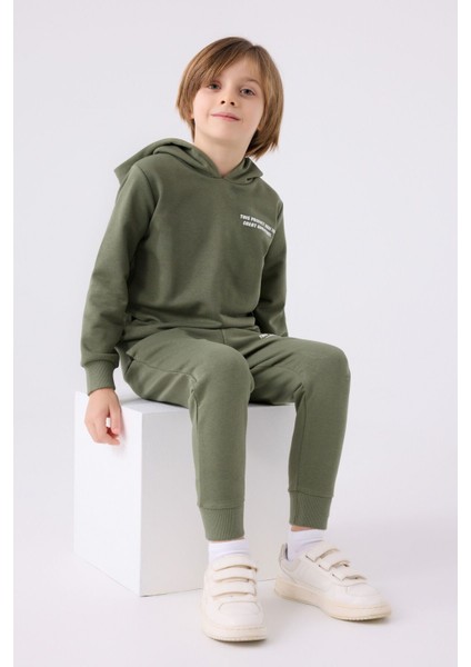 RP3375 Erkek Çocuk Haki Eşofman Takımı modelleri