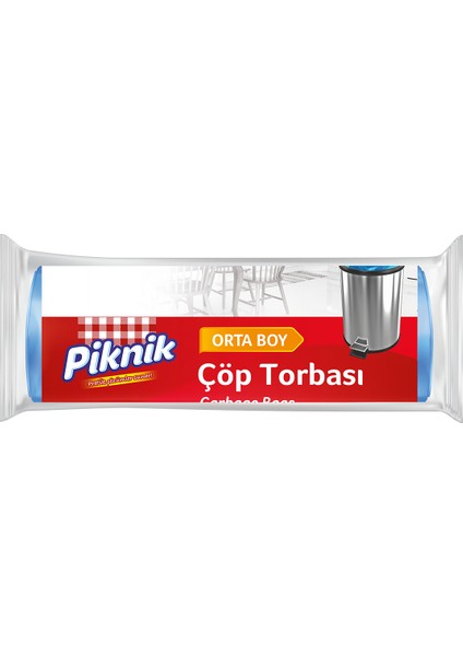 Çöp Torbası Orta 15 Adet 2083-P