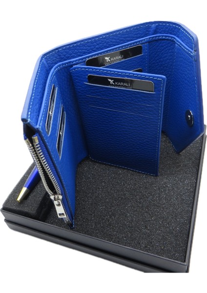 Kişiye Özel Deri Cüzdan Ve Kalem Seti | Lake MAvi Kalem + Deri & El Işciliği Cüzdan Seti | Isme Özel Hediyelik Set fiyatları