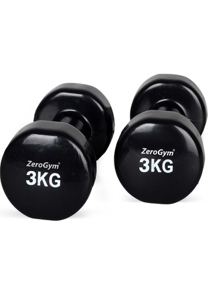 Zerogym Vd3 Vinyl Demir Dambıl 3kg 1 Adet