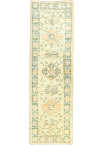 Madi Renkli El Dokuma Uşak Yolluk 79X270 cm