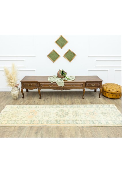 Madi Renkli El Dokuma Uşak Yolluk 79X270 cm