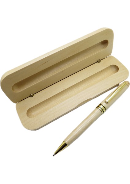 ® T666 Ahşap Kutulu & Ahşap Tükenmez Kalem | Isme Özel Kalem | Hediyelik Kalem modelleri