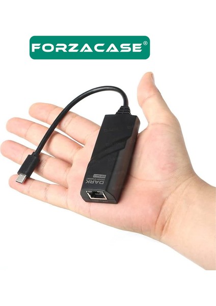 Notebook Macbook Için Type-C To RJ45 Gigabit Ethernet Adaptörü - FC824 fırsatları