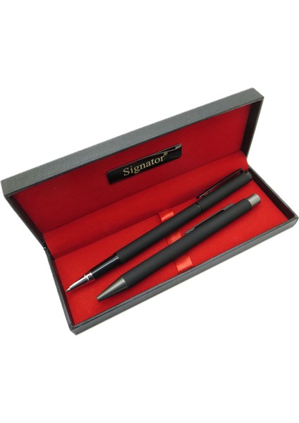 ® T479 Mat Siyah Kalem Seti | Isme Özel Kalem | Hediyelik Kalem fiyatları