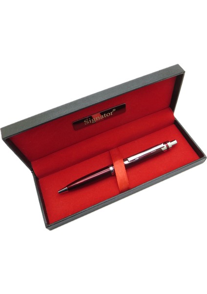 ® T613 Kırmızı Tükenmez Kalem | Isme Özel Kalem | Hediyelik Kalem