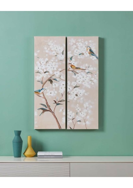 423126 "Alamınos" Ahşap 90x30cm Dekoratif Resim