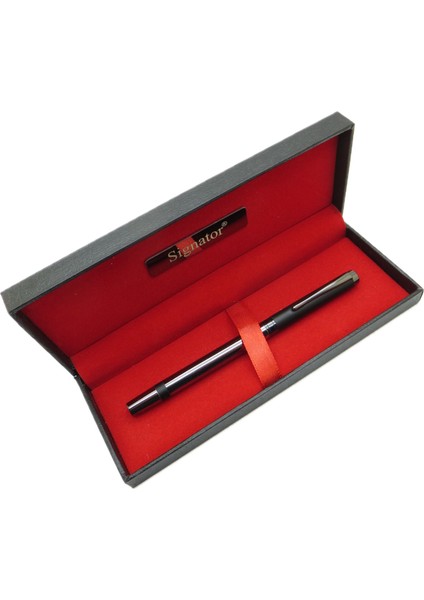 ® T534 Slim Mat Siyah Füme Tükenmez Kalem | Isme Özel Kalem | Hediyelik Kalem