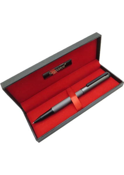 ® T450 Mat Füme Roller Kalem | Isme Özel Kalem | Hediyelik Kalem