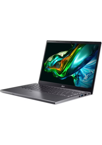 Aspire 5 Intel Core I5 1335U 16GB Ram 2tb SSD 4GB/RTX2050 14" Wuxga Windows 11 Pro Taşınabilir Bilgisayar 56GM597FP03 + Zettaçanta