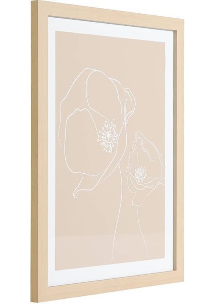 423083 "Roberval" Pembe 43x33cm Dekoratif Resim fiyatları