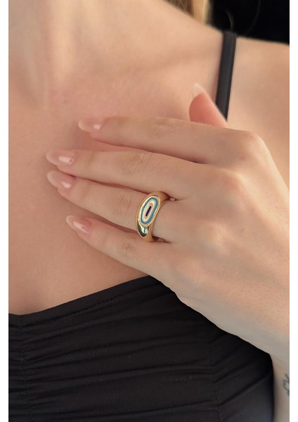 14 Ayar Altın Nazarlık Yüzük fiyatları