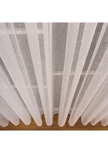 Kısa Keten Tül Ekru 1x3 Sık Pileli Kırışmaz Ütü Istemez işçilik fırsatları