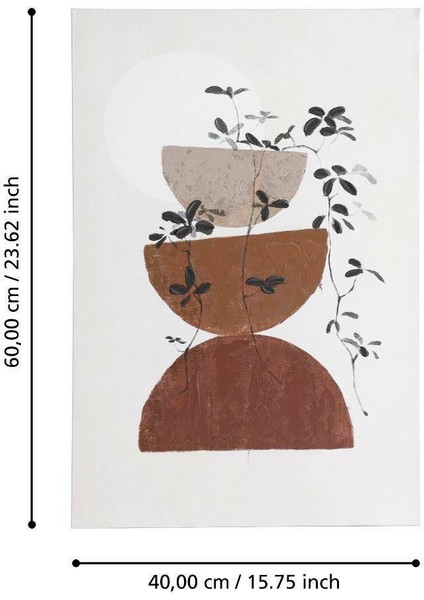 423109 "Jerantut" Ahşap 60x40cm Dekoratif Resim fiyatları