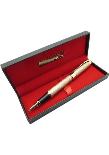 ® T420 Golden Bazalt Roller Kalem | Isme Özel Kalem | Hediyelik Kalem