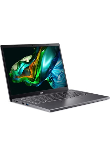 Aspire 5 Intel Core I5 1335U 16GB Ram 1tb SSD 4GB/RTX2050 14" Wuxga Windows 11 Pro Taşınabilir Bilgisayar 56GM597FP02 + Zettaçanta