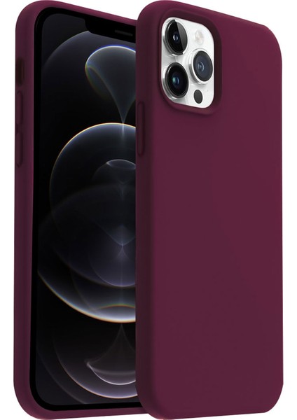 Apple iPhone 12 Pro Max Kılıf Lansman Premium Silinebilir Silikon