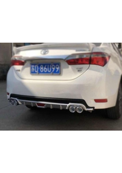 Toyota Corolla Gri Boyalı Difüzör KT-1404