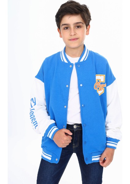 Erkek Çocuk Baskılı Kolej Hırka modelleri