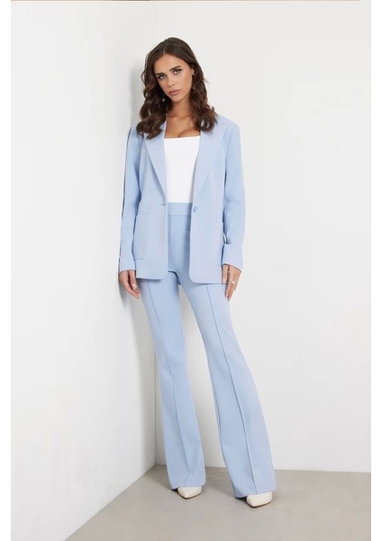Kadın Tek Göğüslü Blazer