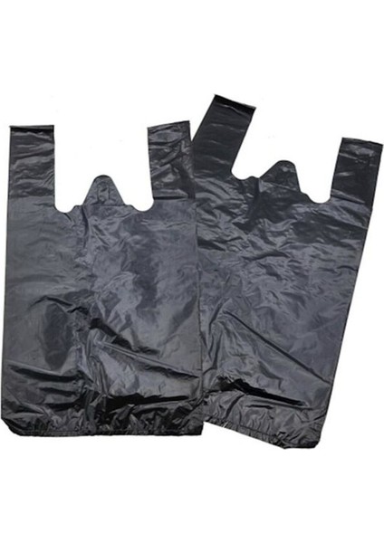Siyah Mini Boy Bakkal Poşeti 1 kg