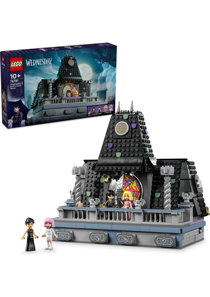 LEGO® Wednesday: Wednesday ve Enid’in Yurt Odası 76781 -10 Yaş ve Üzeri Çocuklar Için 4 Mini Bebek Figürü Içeren Nevermore Akademisi Yaratıcı Oyuncak Yapım Seti (750 Parça)