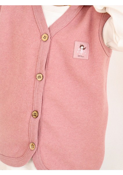 1-6 Yaş V Yaka Kız Bebek Yelek fırsatları